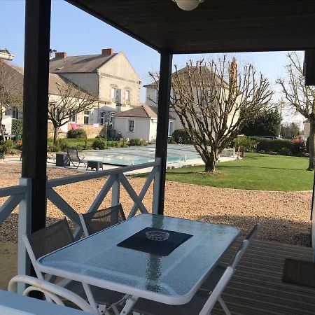 Gite Chalet-Piscine "Belle-Etoile" Touraine Anjou Courcelles-de-Touraine Kültér fotó