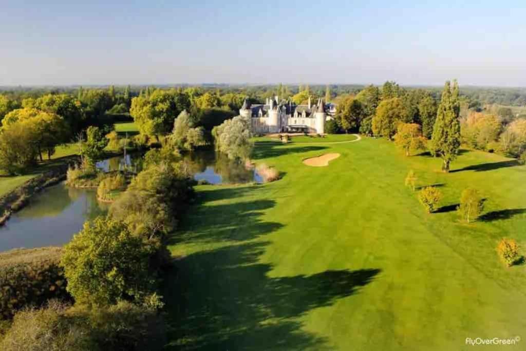Gite Chalet-Piscine "Belle-Etoile" Touraine Anjou Courcelles-de-Touraine Kültér fotó
