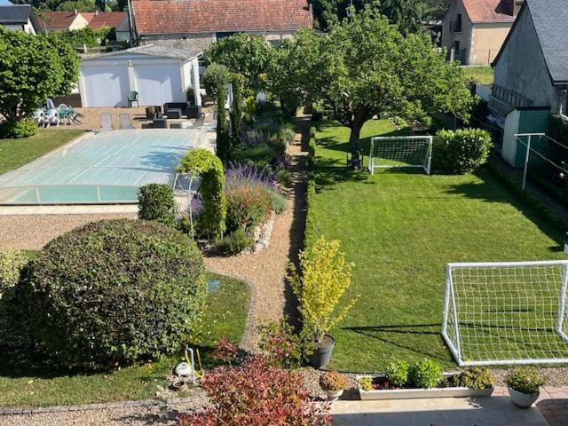 Gite Chalet-Piscine "Belle-Etoile" Touraine Anjou Courcelles-de-Touraine Kültér fotó
